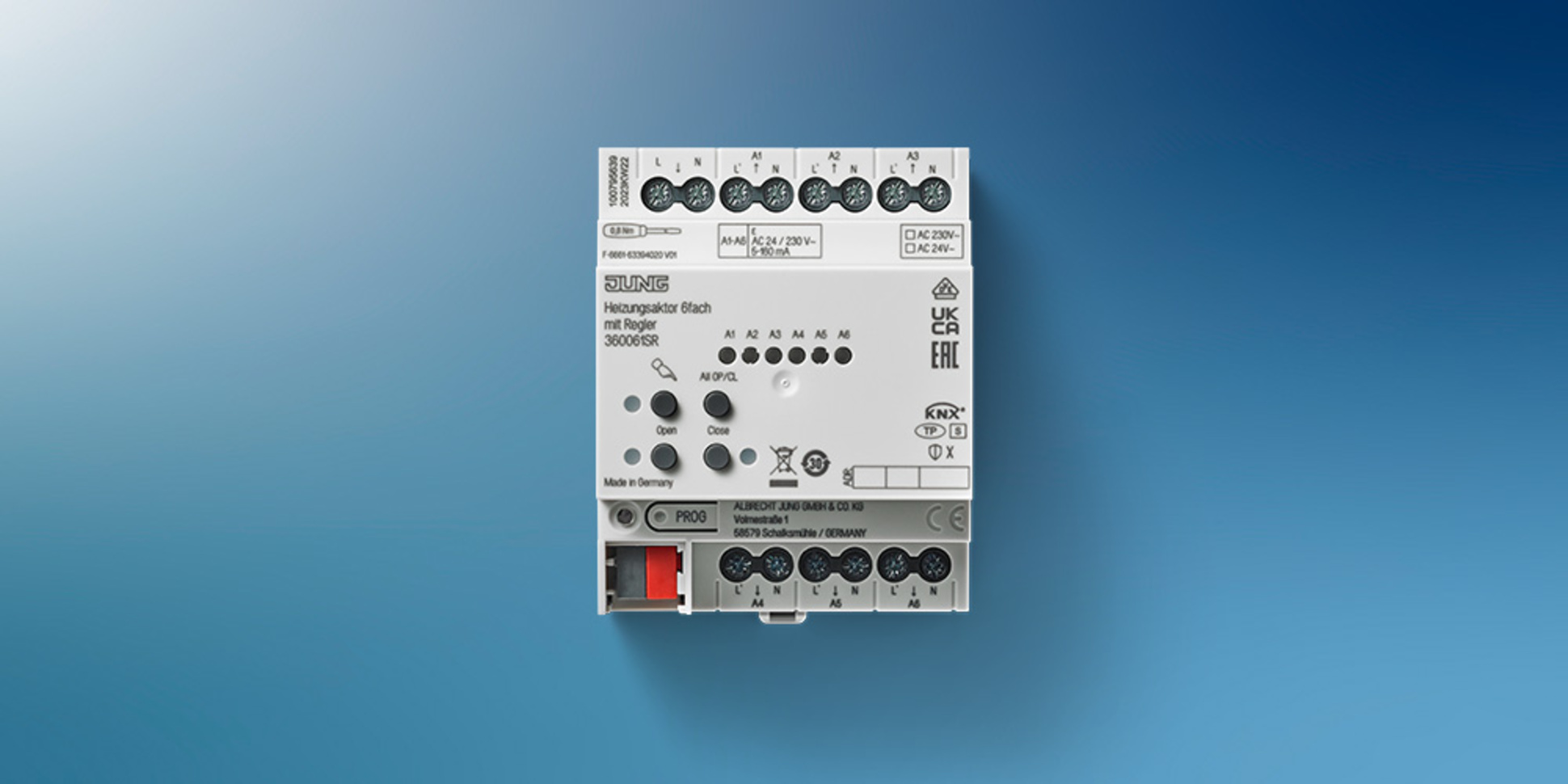 KNX Heizungsaktor 6-fach bei Castro Elektrotechnik in Bremen