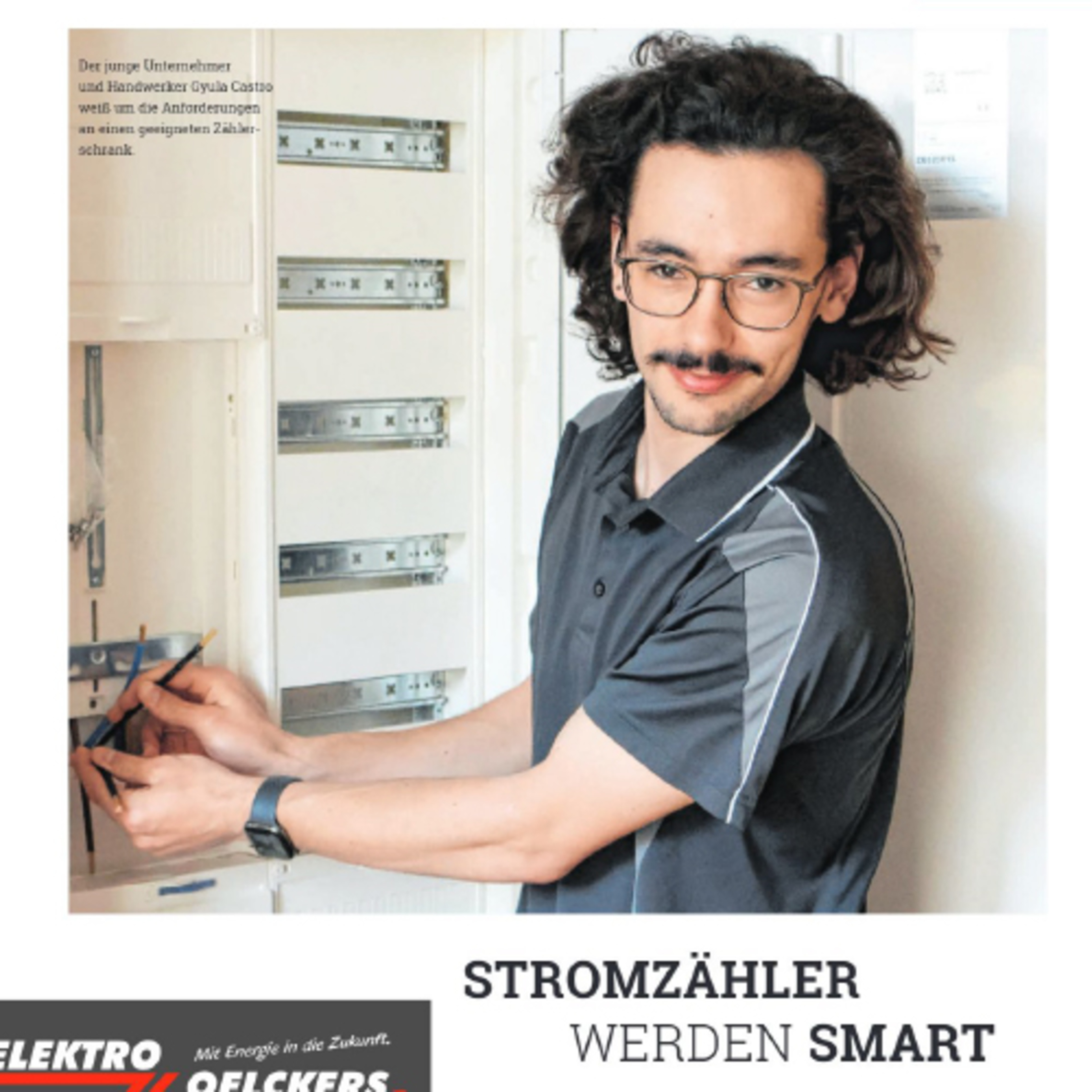 Stromzähler werden smart bei Castro Elektrotechnik in Bremen